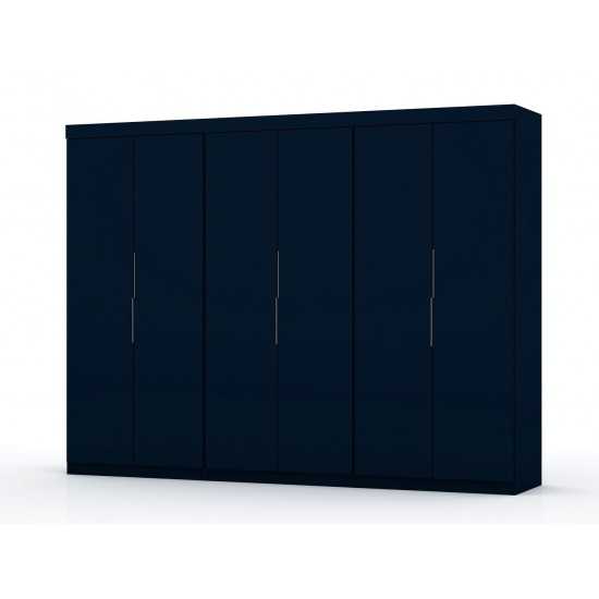 Mulberry 2.0 Wardrobe Closet - Set of 3 in Tatiana Midnight Blue