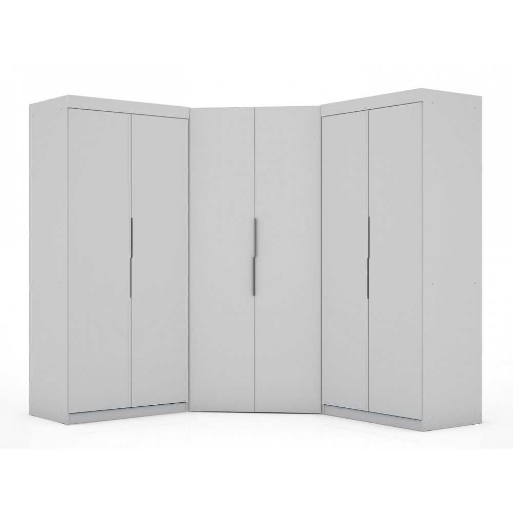 Mulberry 3.0 Sectional Corner Closet - Set of 3 in White