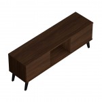 Doyers 53.15 TV Stand in Nut Brown
