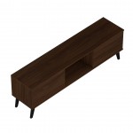 Doyers 62.20 TV Stand in Nut Brown