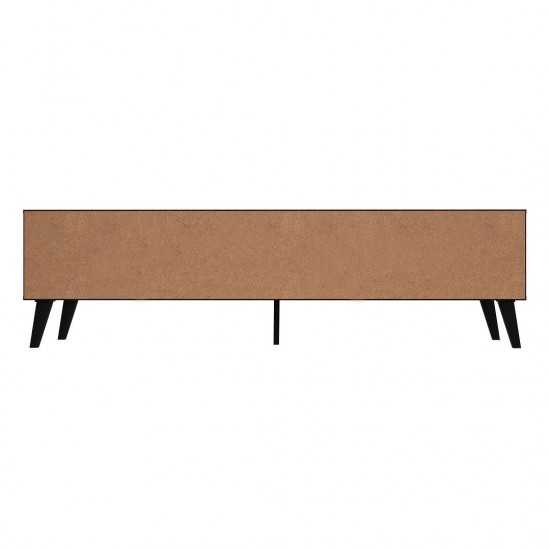 Doyers 70.87 TV Stand in Nut Brown