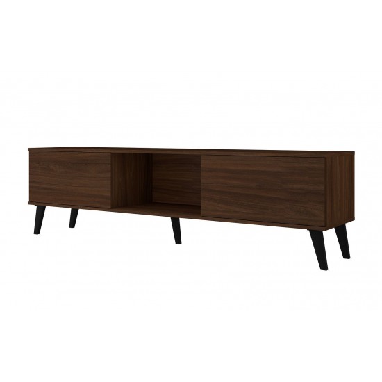 Doyers 70.87 TV Stand in Nut Brown