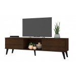 Doyers 70.87 TV Stand in Nut Brown