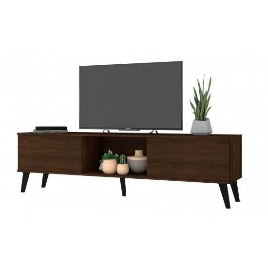 Doyers 70.87 TV Stand in Nut Brown