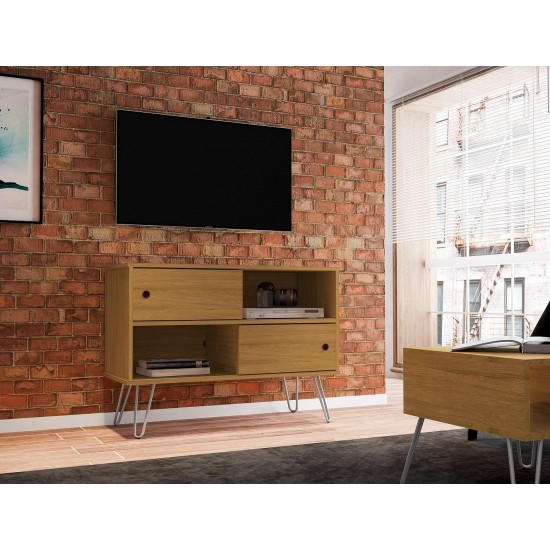 Baxter 35.43" TV Stand in Cinnamon