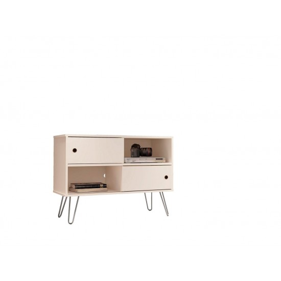 Baxter 35.43" TV Stand in Off White
