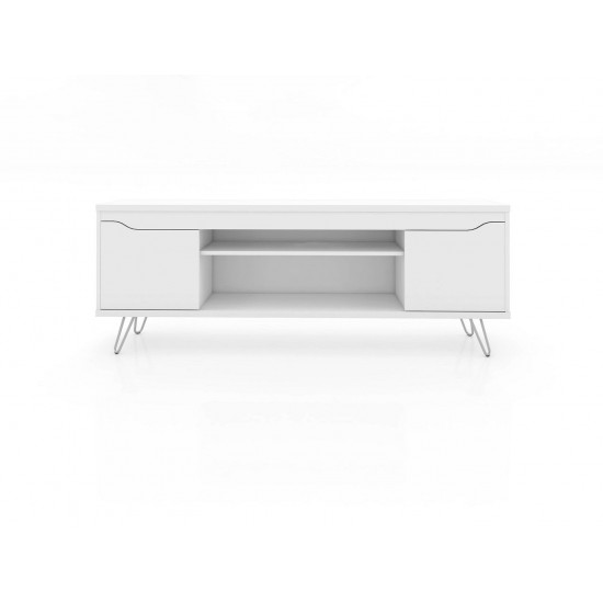 Baxter 62.99" TV Stand in White