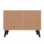 Amsterdam Double Side Table 2.0 in Multi Color Red and Blue