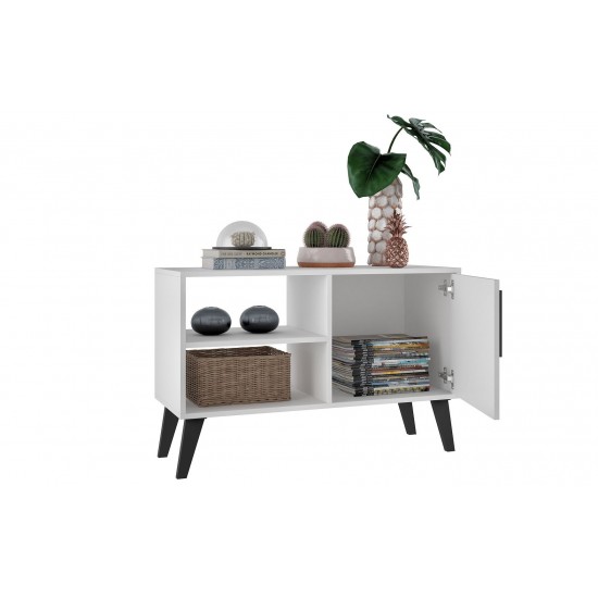 Amsterdam 35.43" TV Stand in White