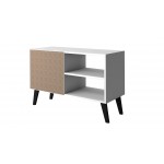 Amsterdam 35.43" TV Stand in White