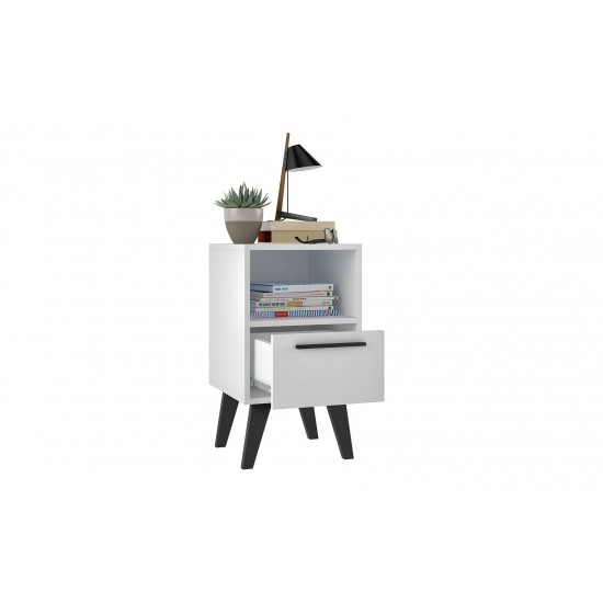 Amsterdam Nightstand 1.0 in White