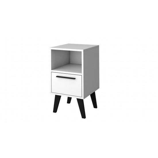 Amsterdam Nightstand 1.0 in White