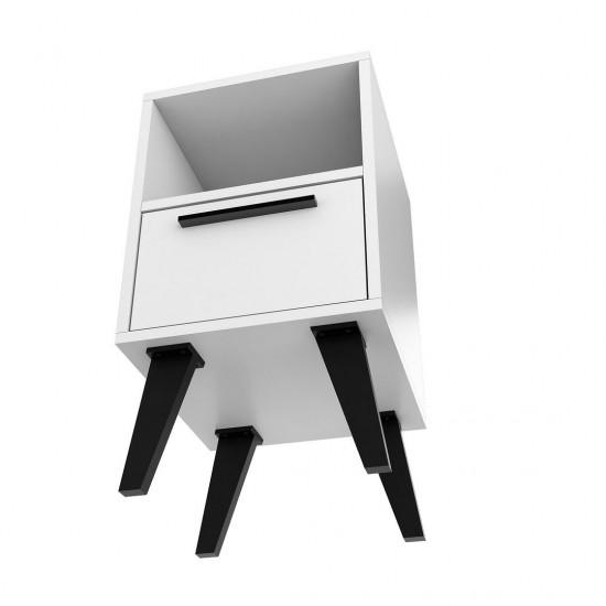 Amsterdam Nightstand 1.0 in White