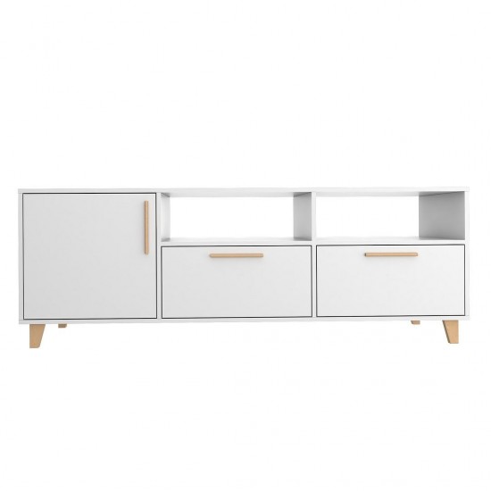 Herald 53.15" TV Stand in White