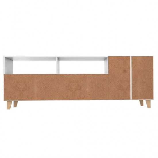 Herald 53.15" TV Stand in White