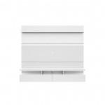 City 1.8 Floating Wall Theater Entertainment Center in White Gloss