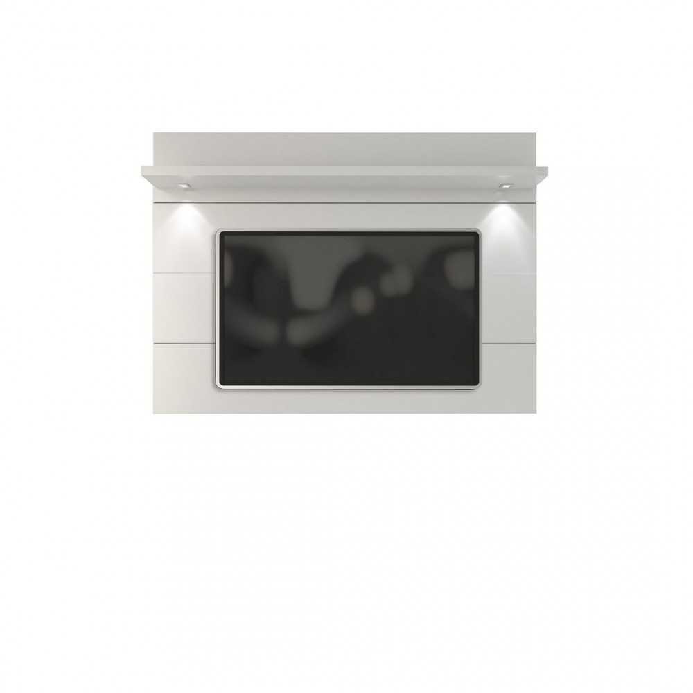 Cabrini Floating Wall TV Panel 1.8 in White Gloss