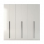 Eldridge Freestanding Wardrobe in White