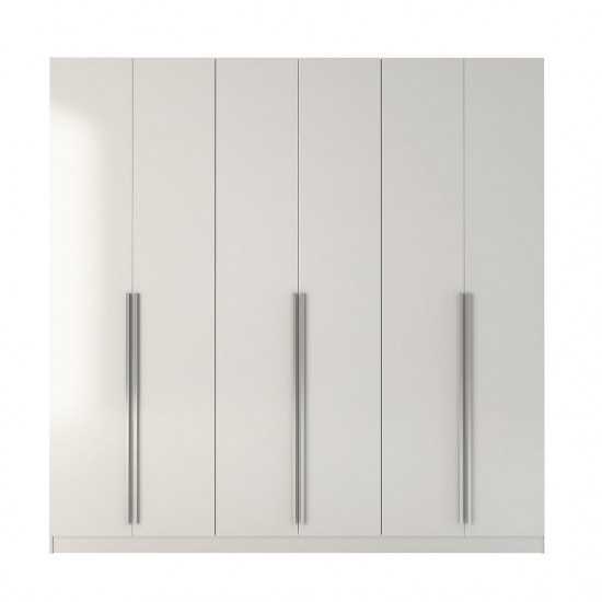 Eldridge Freestanding Wardrobe in White