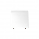 Utopia High Square End Table in Off White