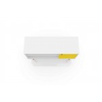 Liberty TV Stand 42.52 in White and Yellow