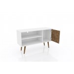Liberty TV Stand 42.52 in White and 3D