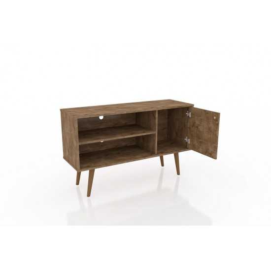 Liberty TV Stand 42.52 in Rustic Brown