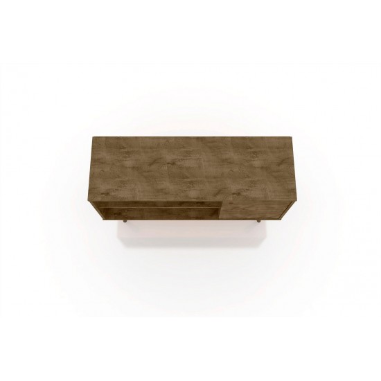 Liberty TV Stand 42.52 in Rustic Brown