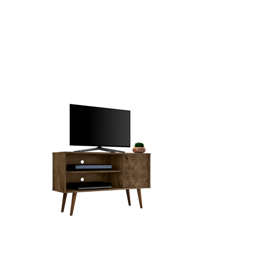 Liberty TV Stand 42.52 in Rustic Brown