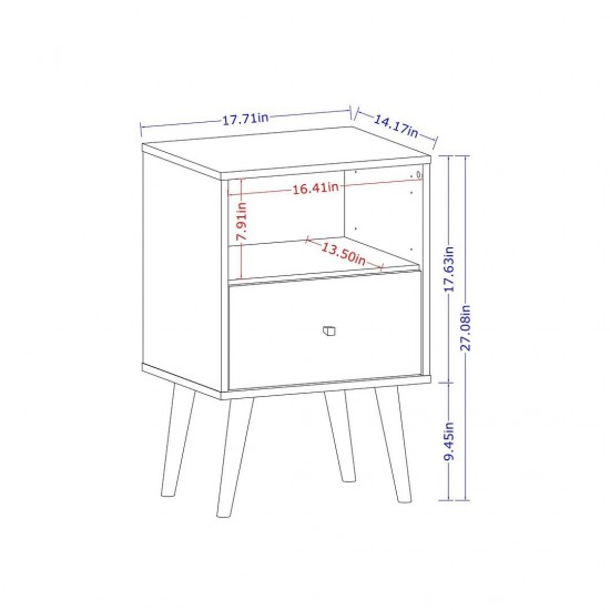 Liberty Mid-Century - Modern Nightstand 1.0