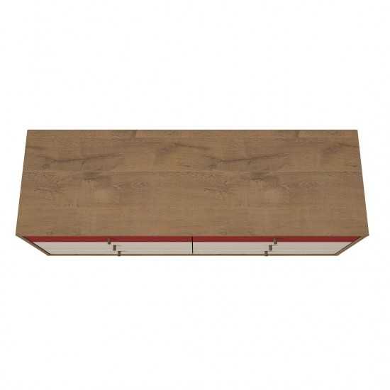 Joy 59" Double Dresser in Red