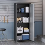 Fortress 74.8" Tall Garage Cabinet