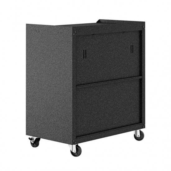 Fortress 31.5" Mobile Garage Chest with Drawers