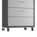 Fortress 31.5" Mobile Garage Chest with Drawers