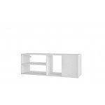 Minetta 46" Floating TV Stand in White