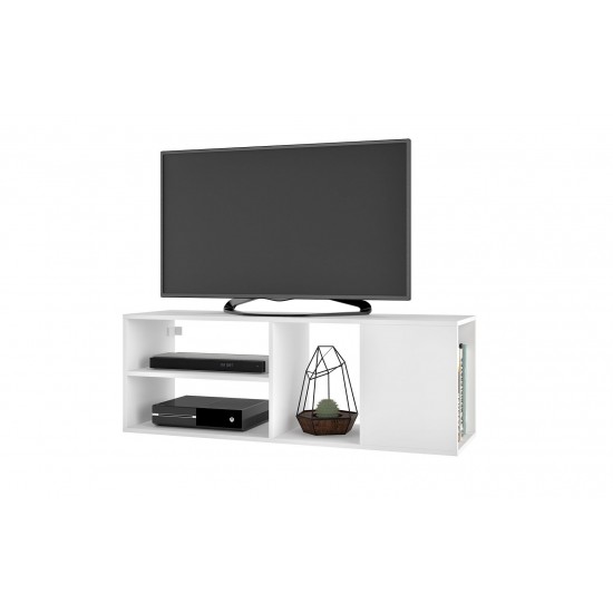 Minetta 46" Floating TV Stand in White