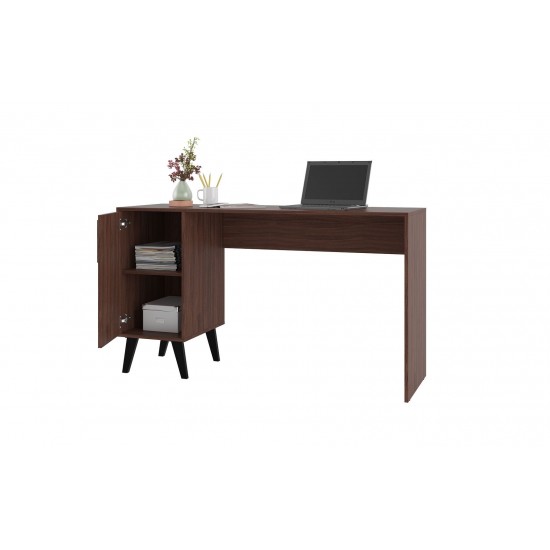 Hogan Office Desk in Dark Brown