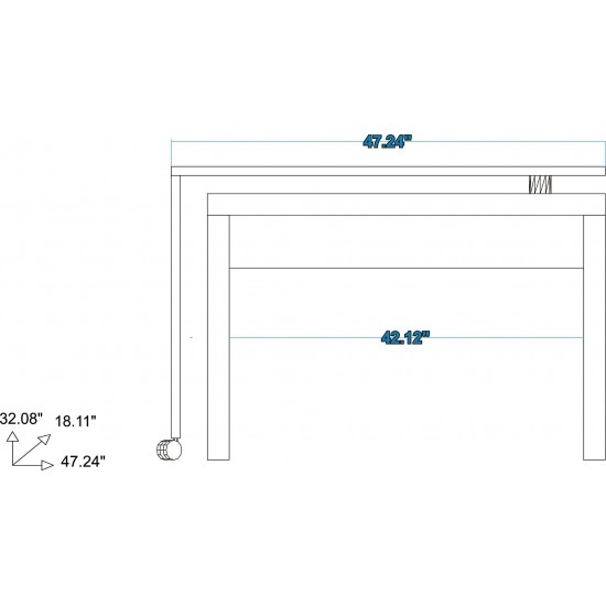 Calabria Nested Desk