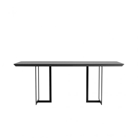 Celine 86.22 Dining Table in Black