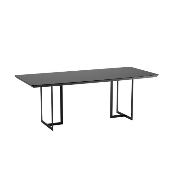 Celine 86.22 Dining Table in Black