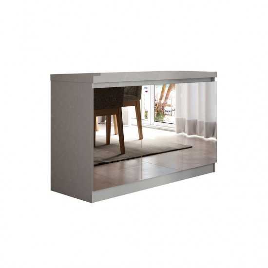 Viennese 2.0 - 46.81 Buffet Stand with Mirrors in Off White