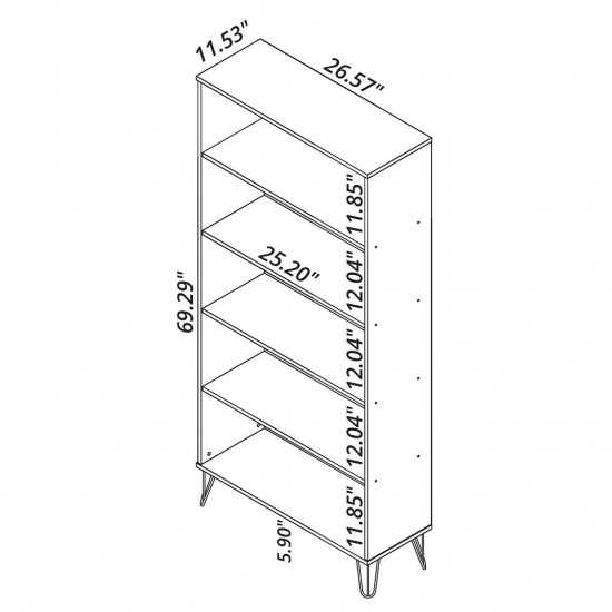 Rockefeller Bookcase 3.0 in Black