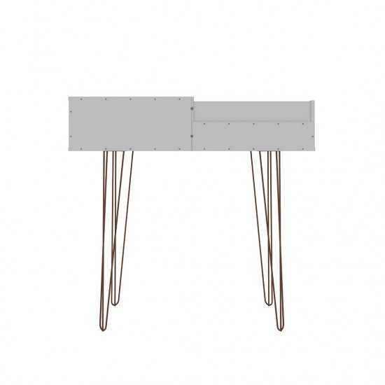 Rockefeller 39.37 Entryway Console in White