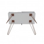 Rockefeller 39.37 Entryway Console in White