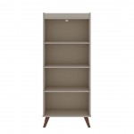 Hampton 4-Tier Bookcase in Off White