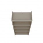 Hampton 4-Tier Bookcase in Off White