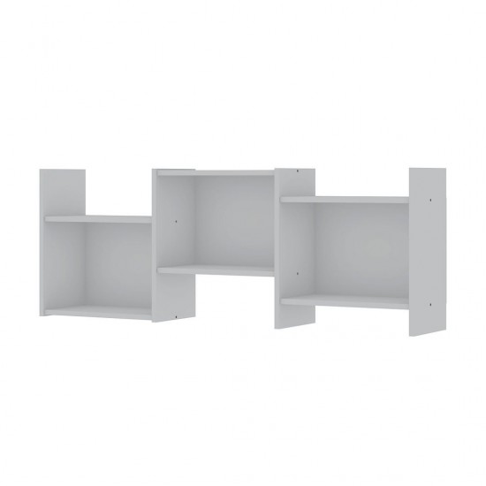 Hampton Wall Décor Shelves in White