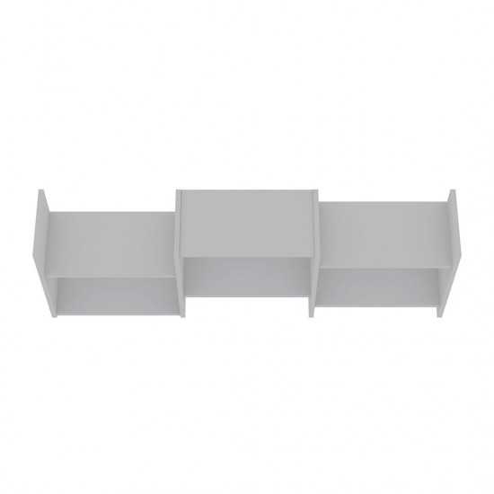 Hampton Wall Décor Shelves in White