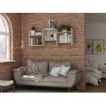 Hampton Wall Décor Shelves in Off White