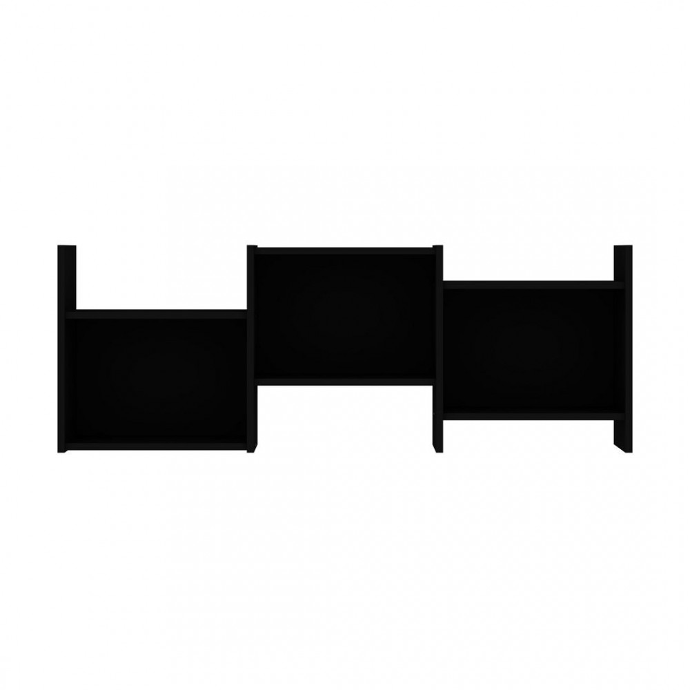 Hampton Wall Décor Shelves in Black